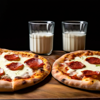 2 Pizzas 1 Cup